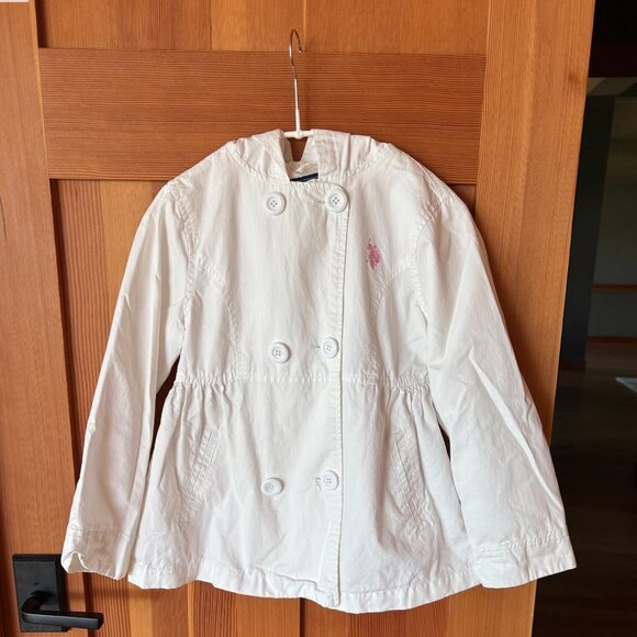 U.S. Polo Assn. kids trench coat, size 10 - Picture 1 of 8